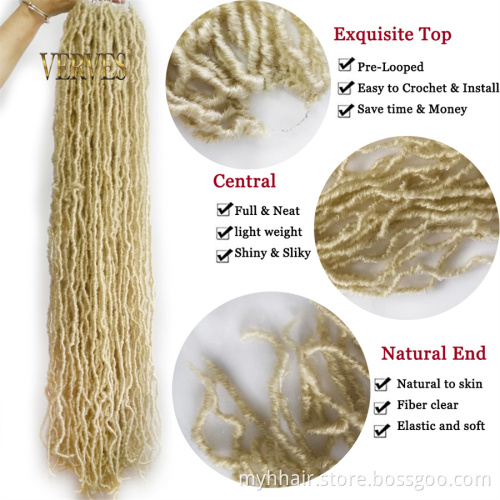 10 Pcs 18 - 36 inch 20 roots/pack,Afro Locs twist Ombre Synthetic Braiding Hair extensions Long New Locs Crochet Braid hair